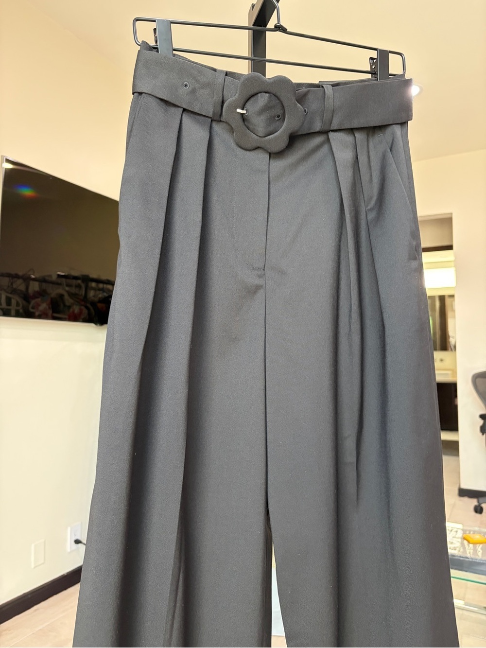 Farm Rio: Black Maxi Pants - Picture 8 of 11